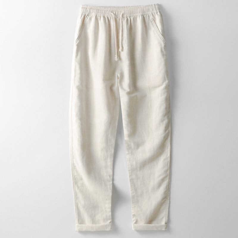 Pantaloni in lino SANTORINI