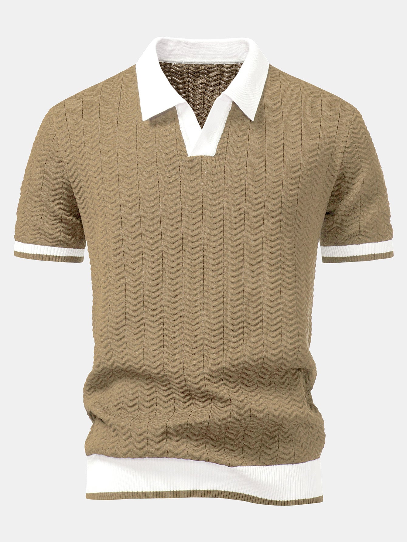 ASCOT stickad pikétröja