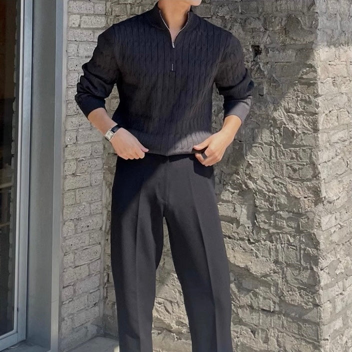 GWANGJU tröja med halv dragkedja