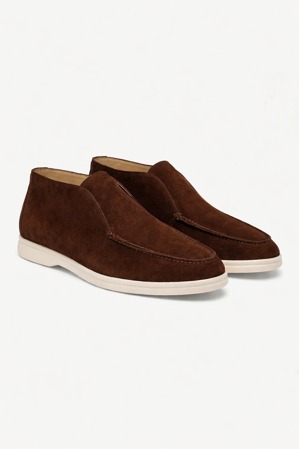 Old Money High Suede Loafers